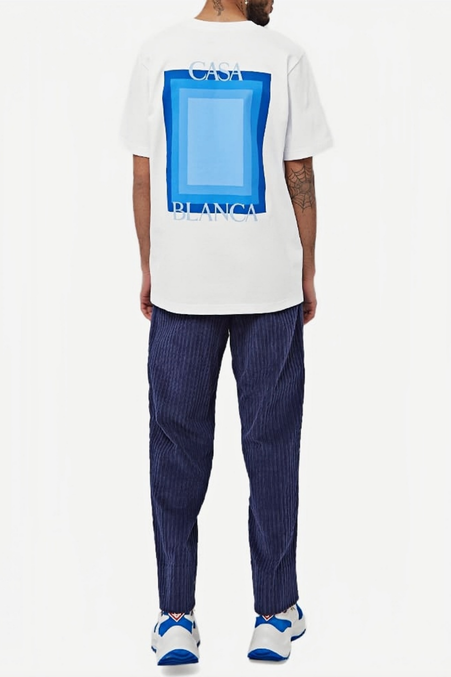 Gabriel white pocket logo t-shirt