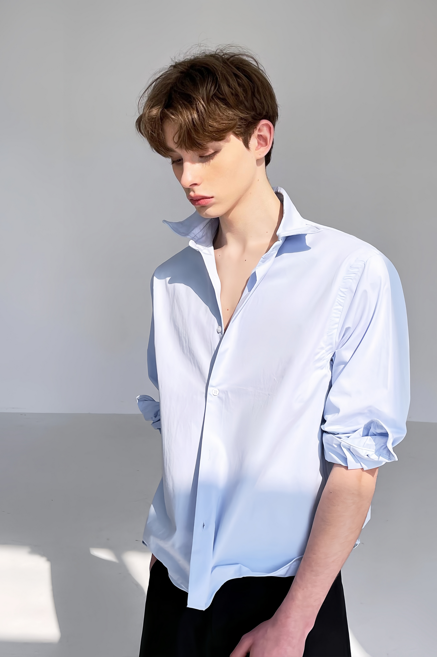 قميص أزرق من Vic