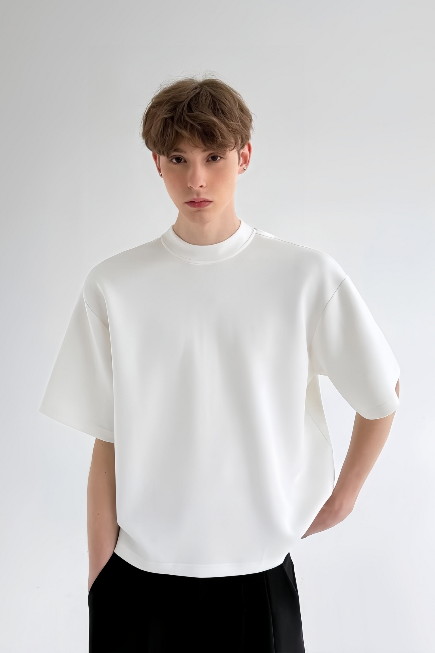 Clément white reversible design t-shirt