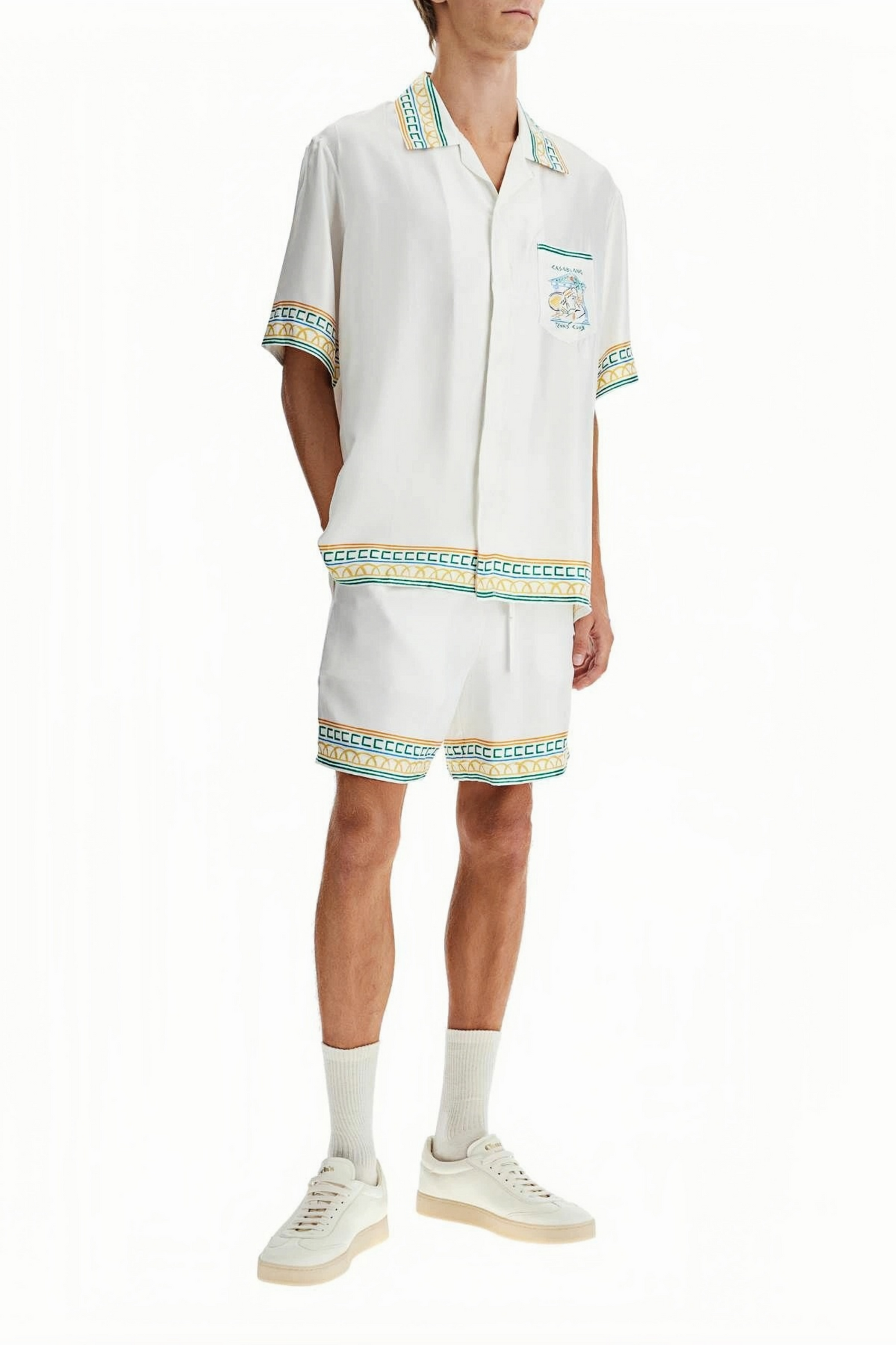 Jack white tennis club short-sleeve shirt
