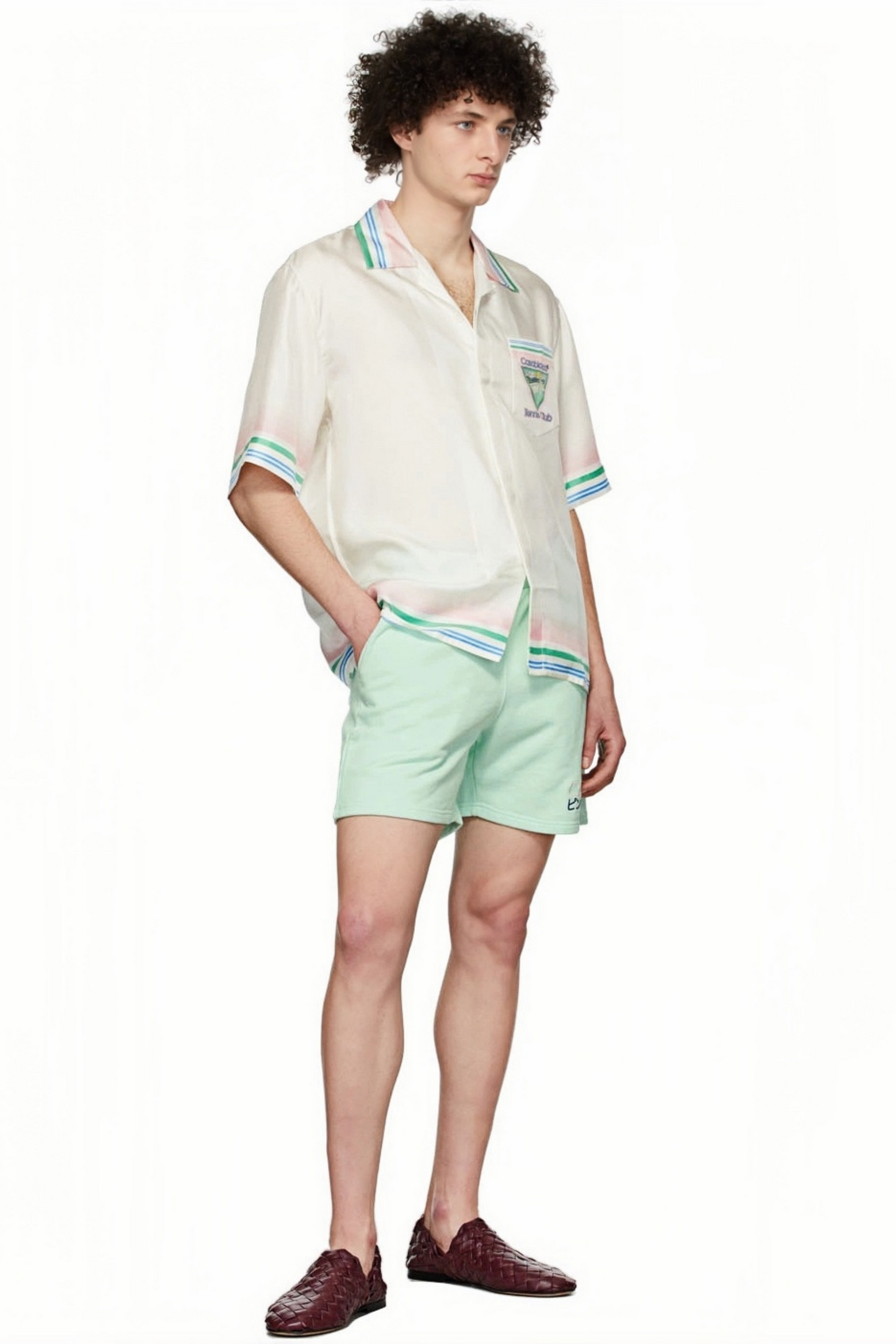 قميص قصير الأكمام من نادي فيكتور وايت للتنس