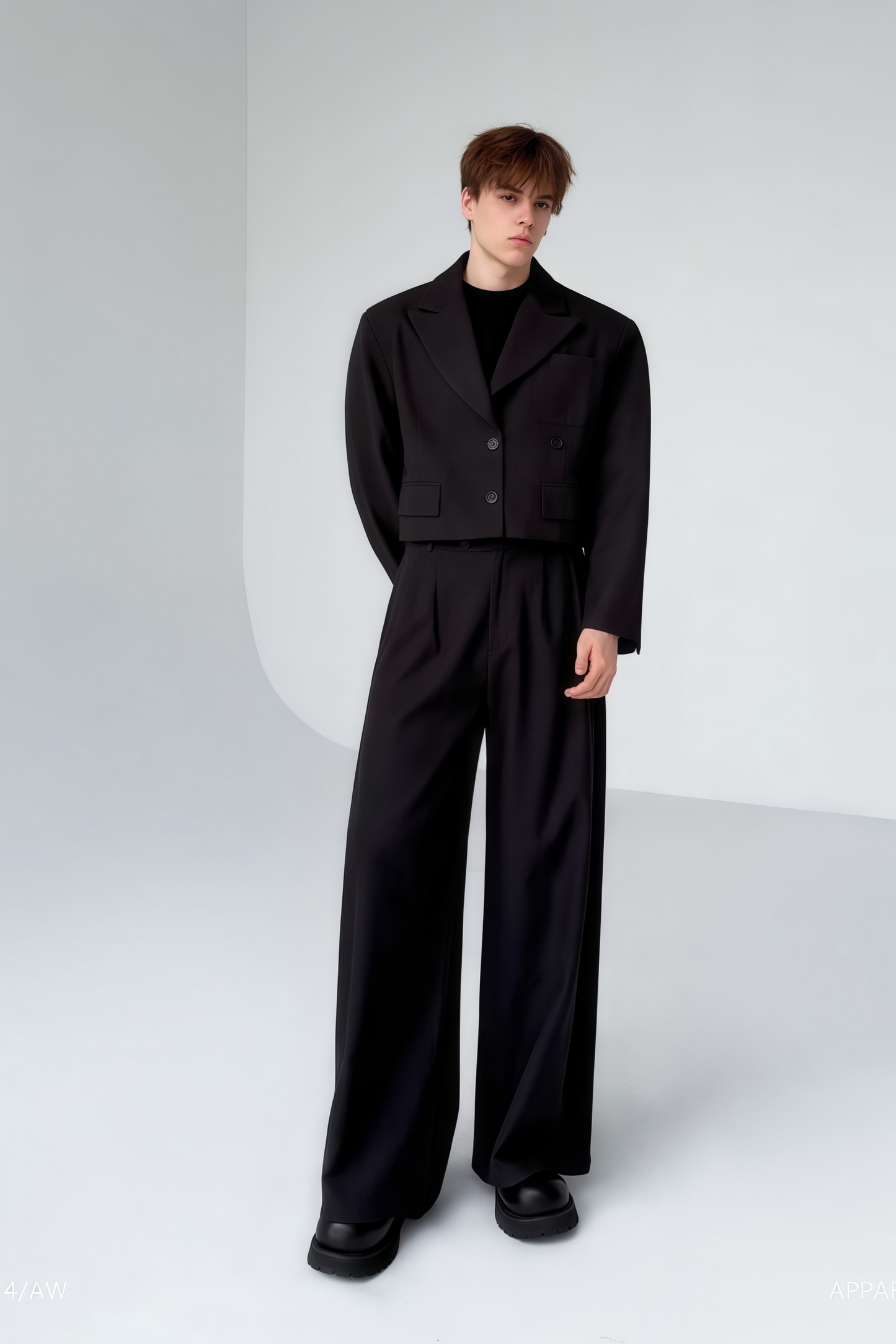 Kylian black suit