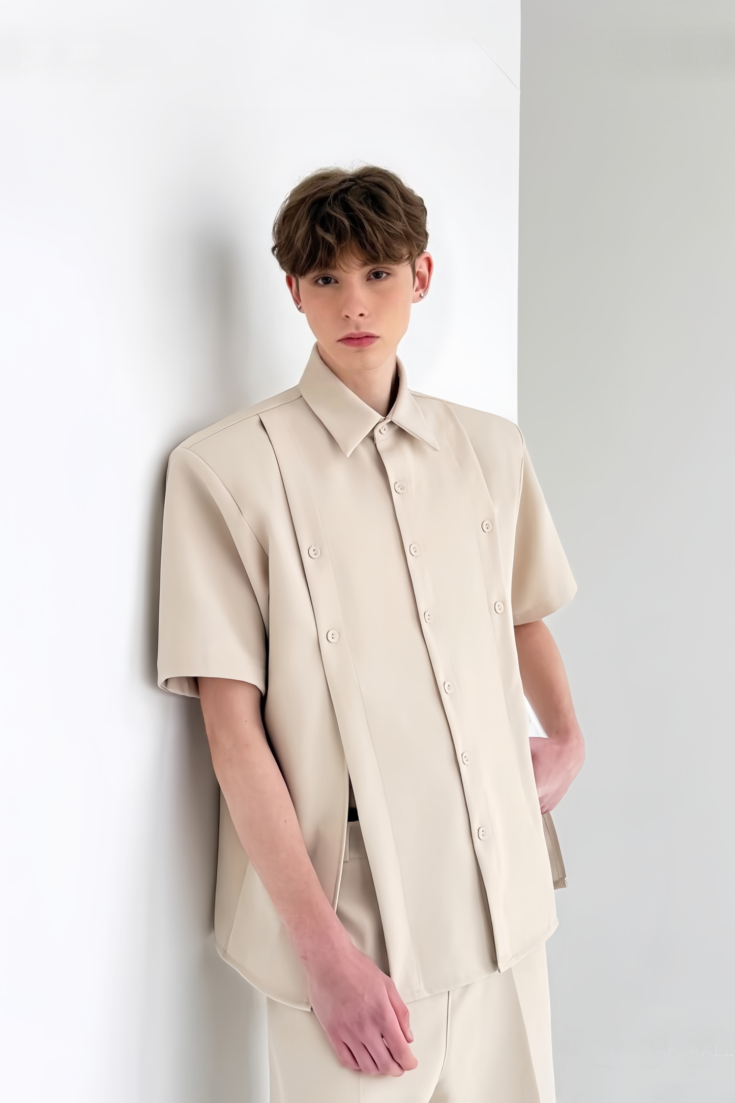 Lowie neutrals front slit suit