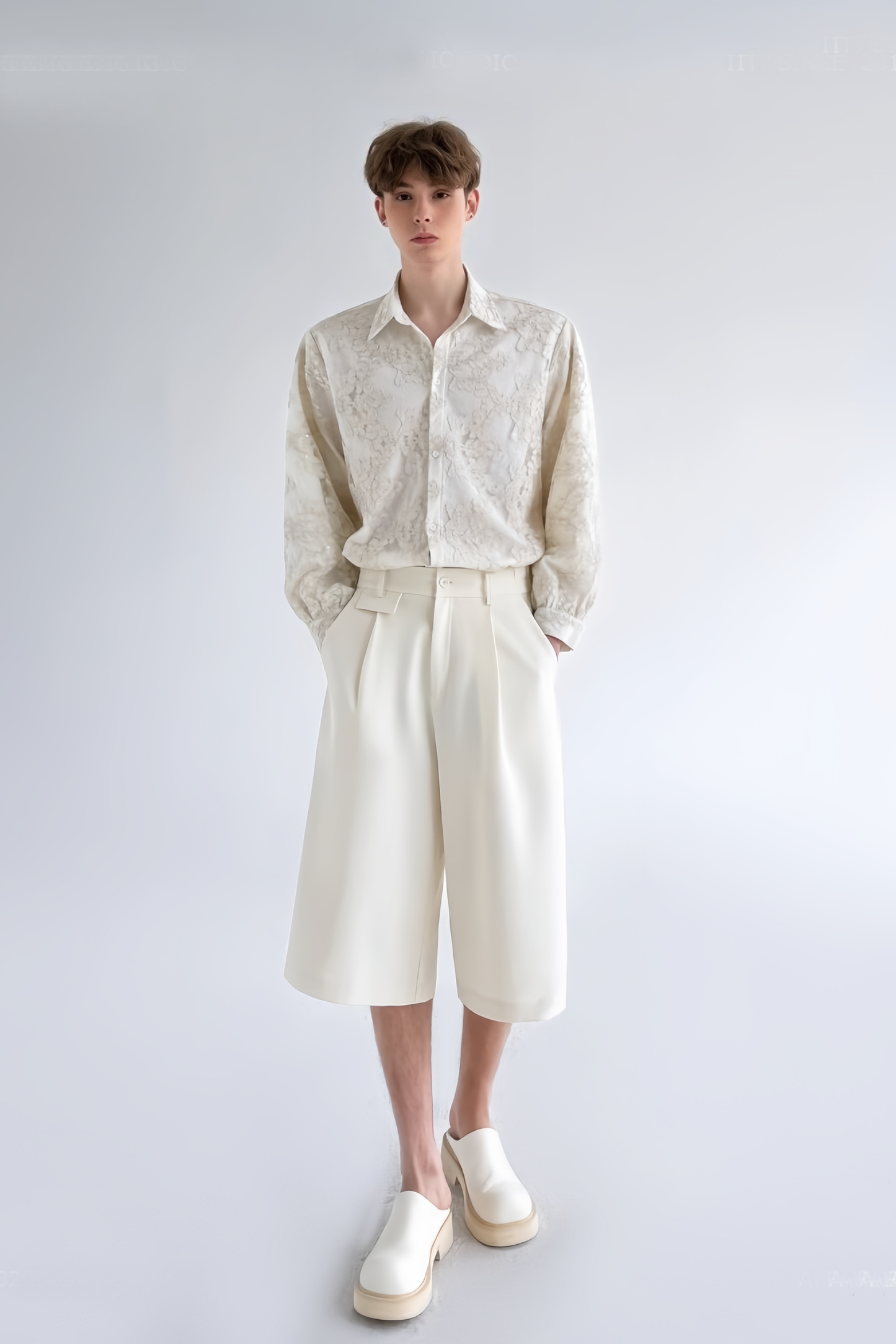 Charly white trousers