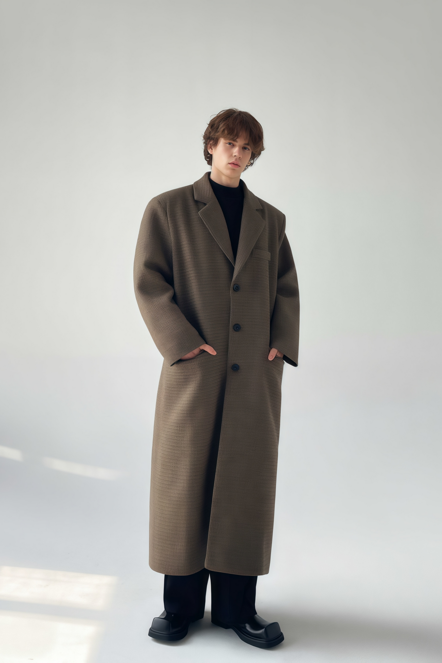 معطف طويل من ألفريد براون