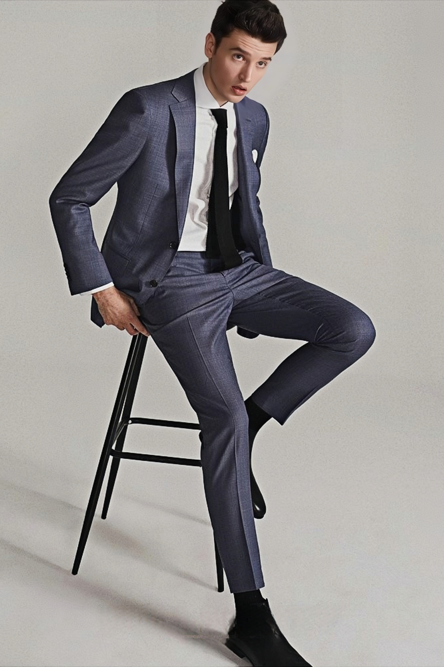 بنطلون بنديكت أزرق فاتح