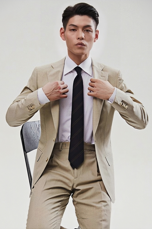 Sebastian beige suit
