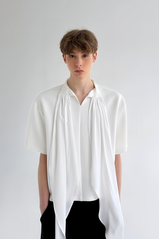 Clément white reversible design t-shirt