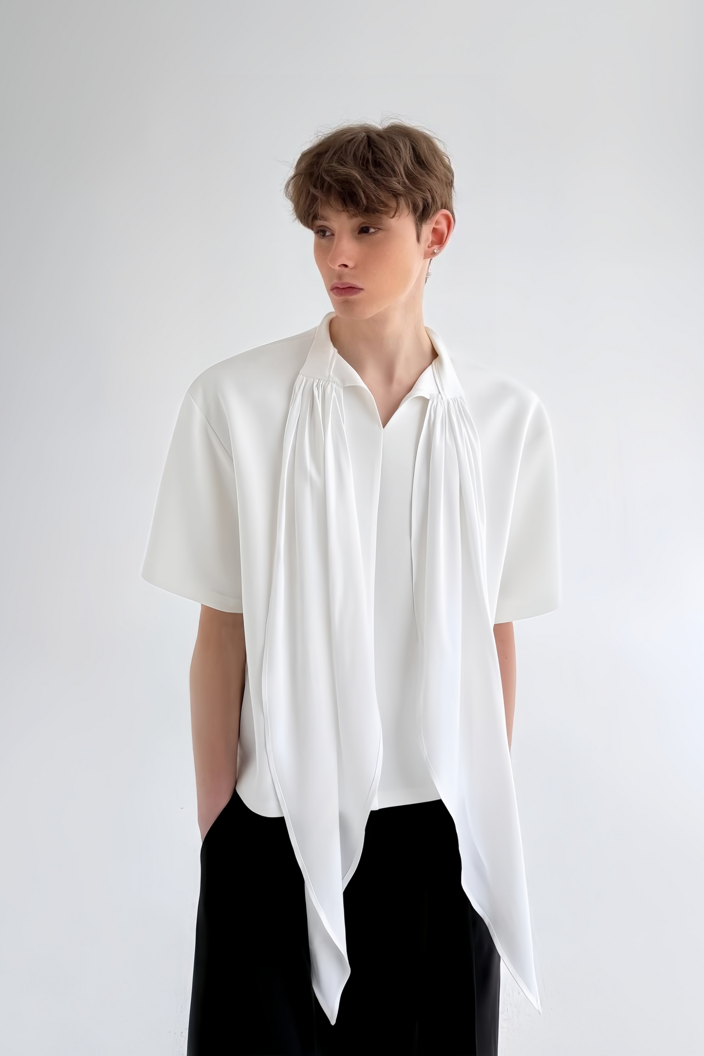 Clément white reversible design t-shirt
