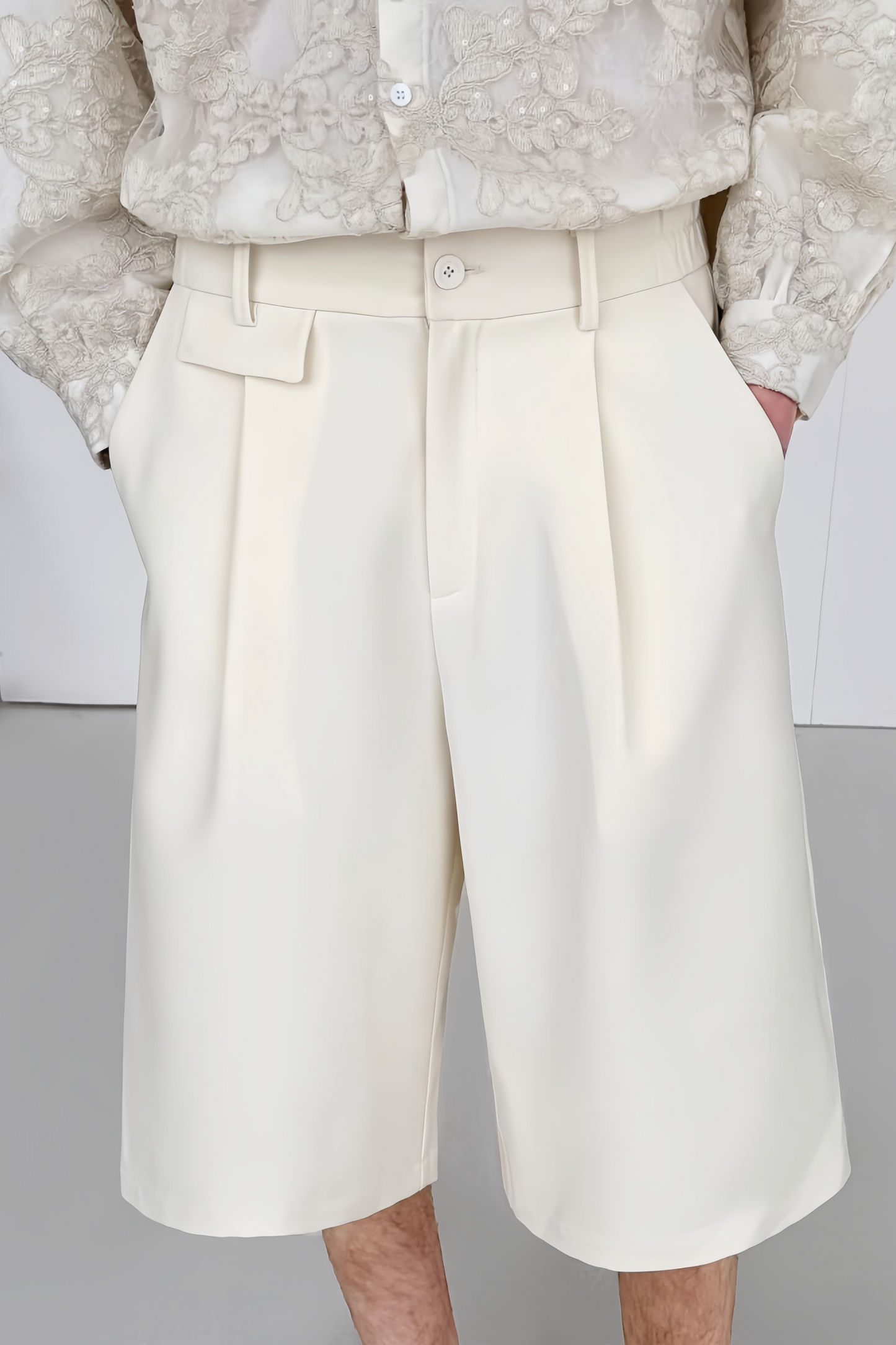 Charly white trousers