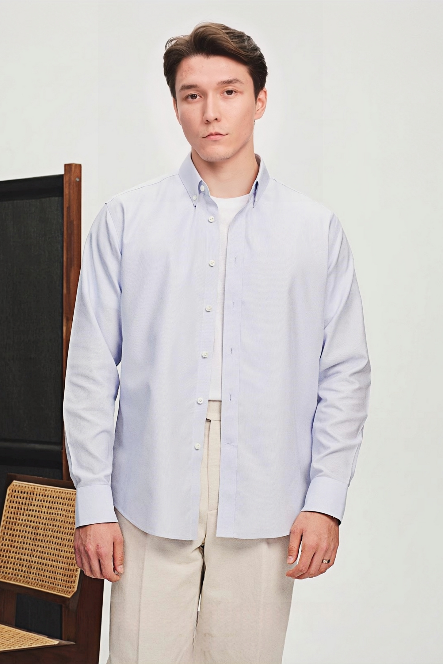 Liam light-blue shirt