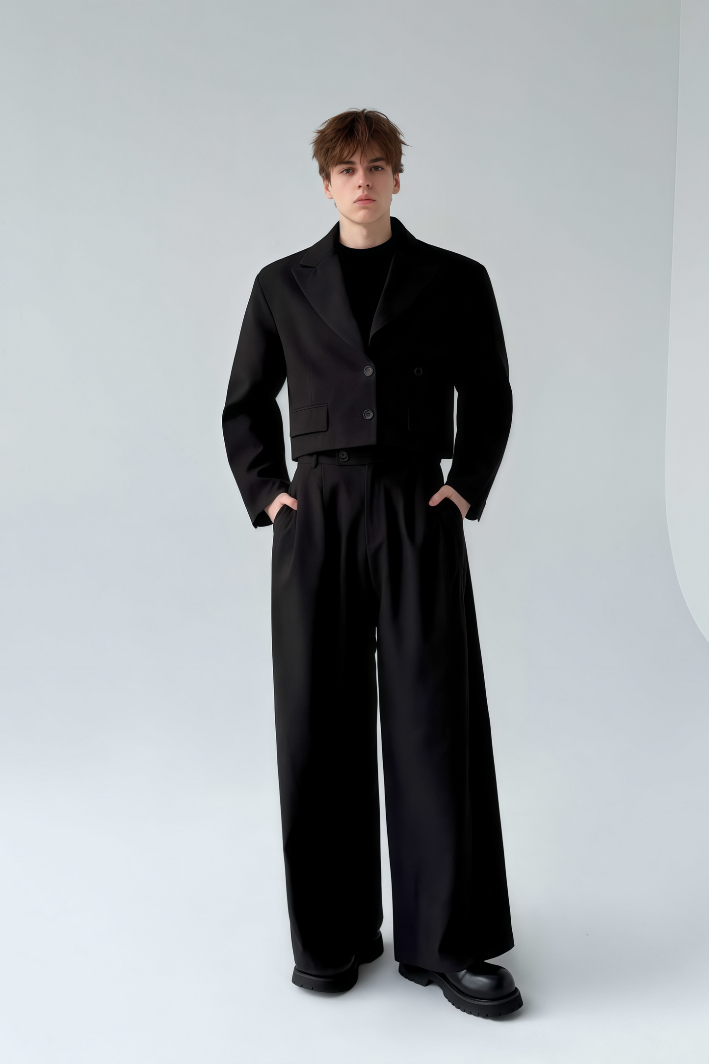 Kylian black suit