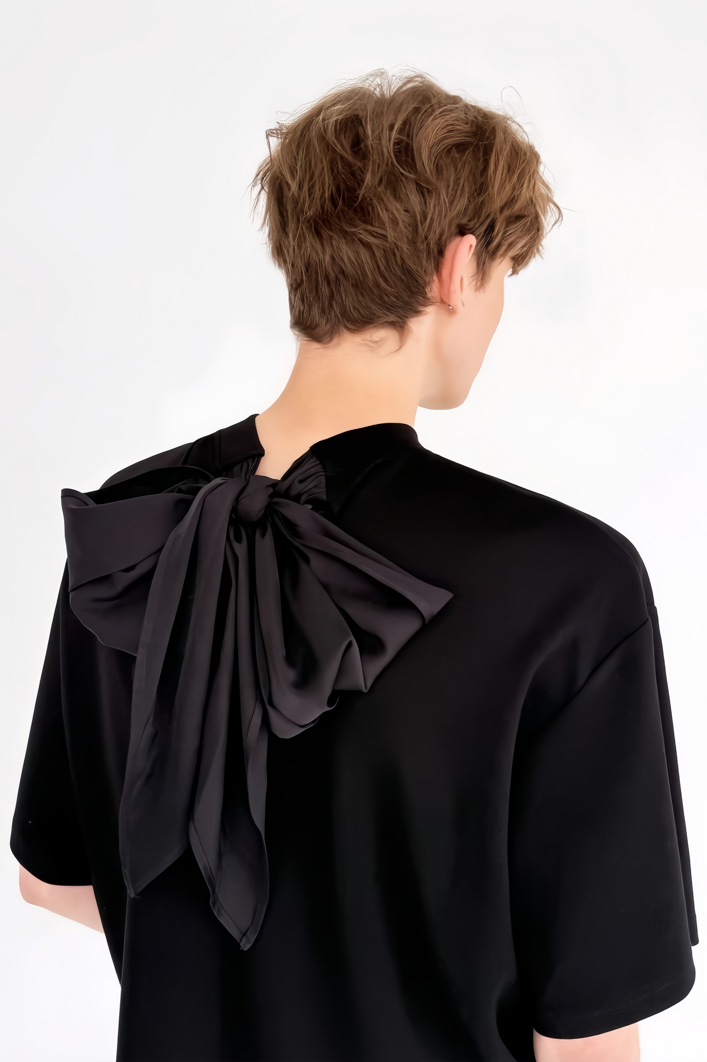 Clément black reversible design t-shirt