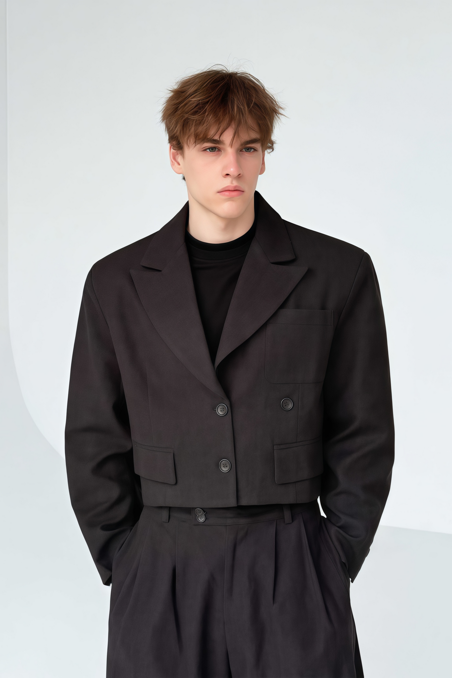 Kylian black suit