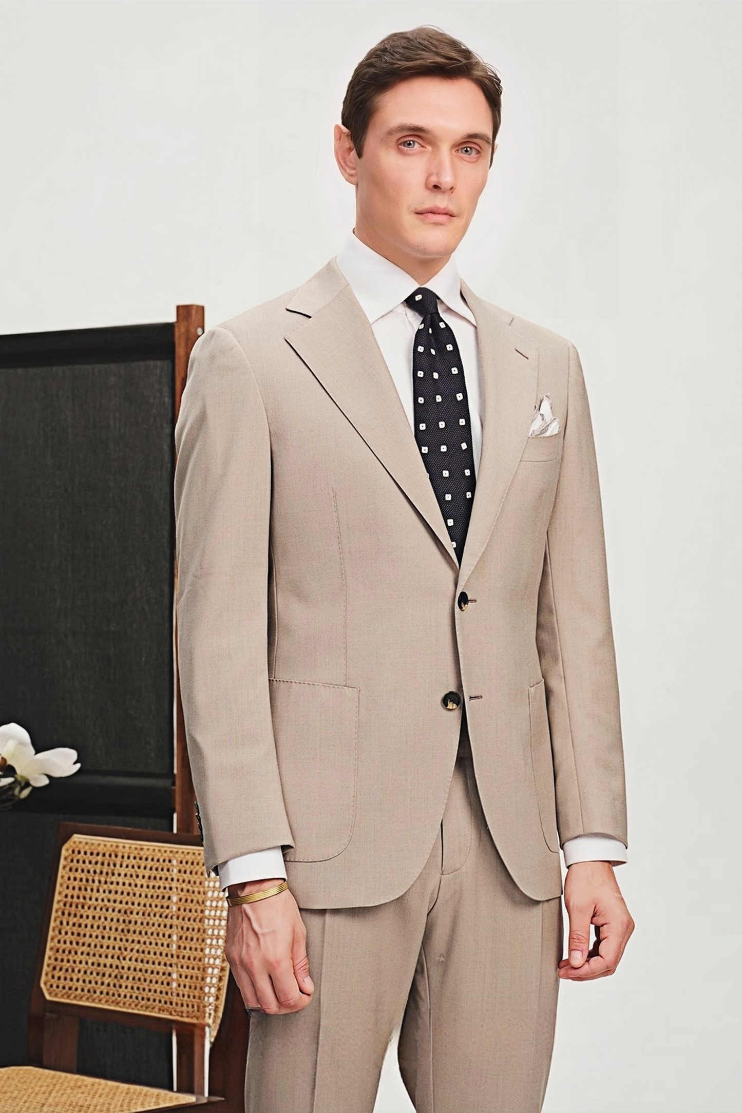 Sebastian beige suit