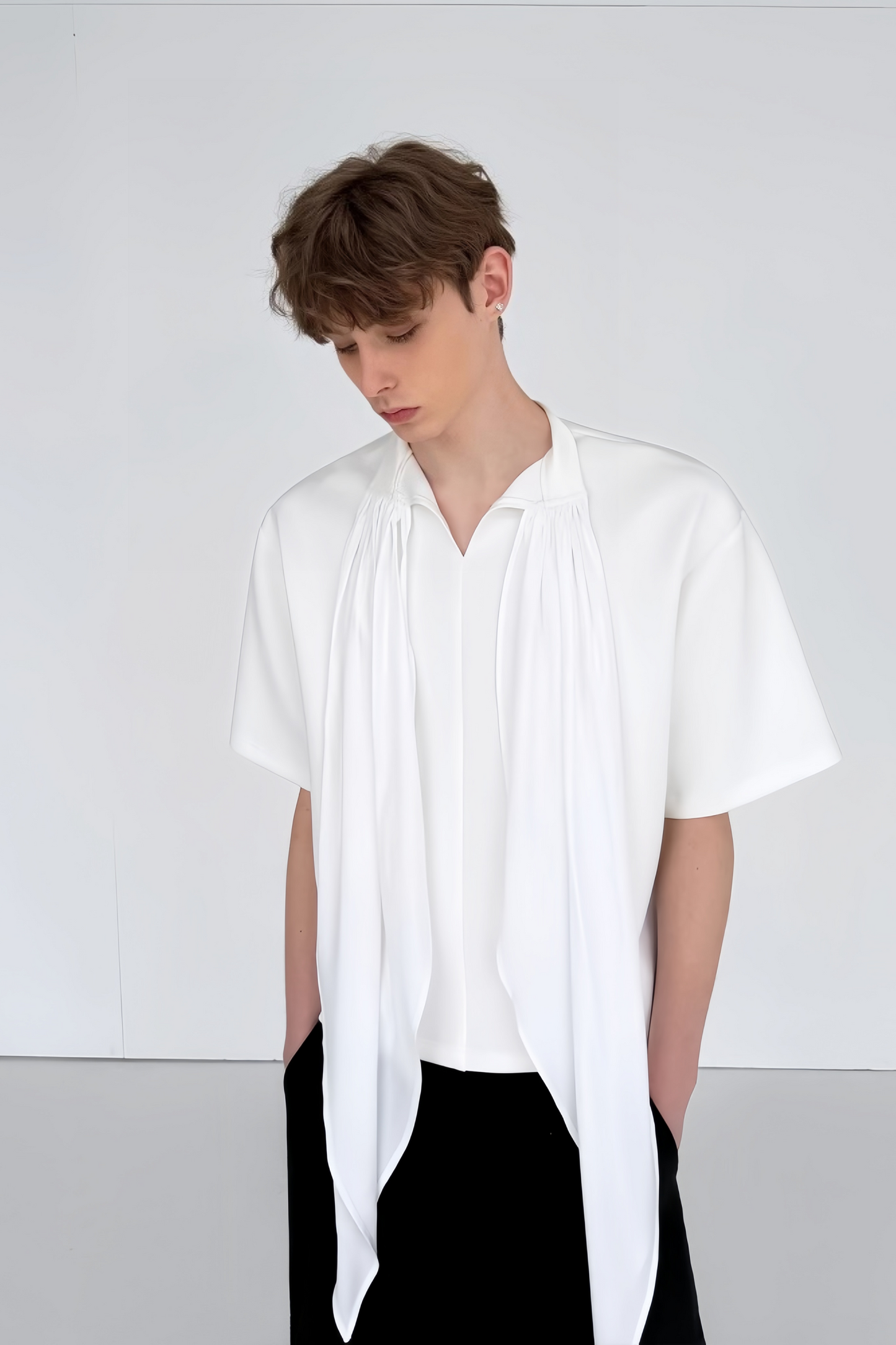 Clément white reversible design t-shirt