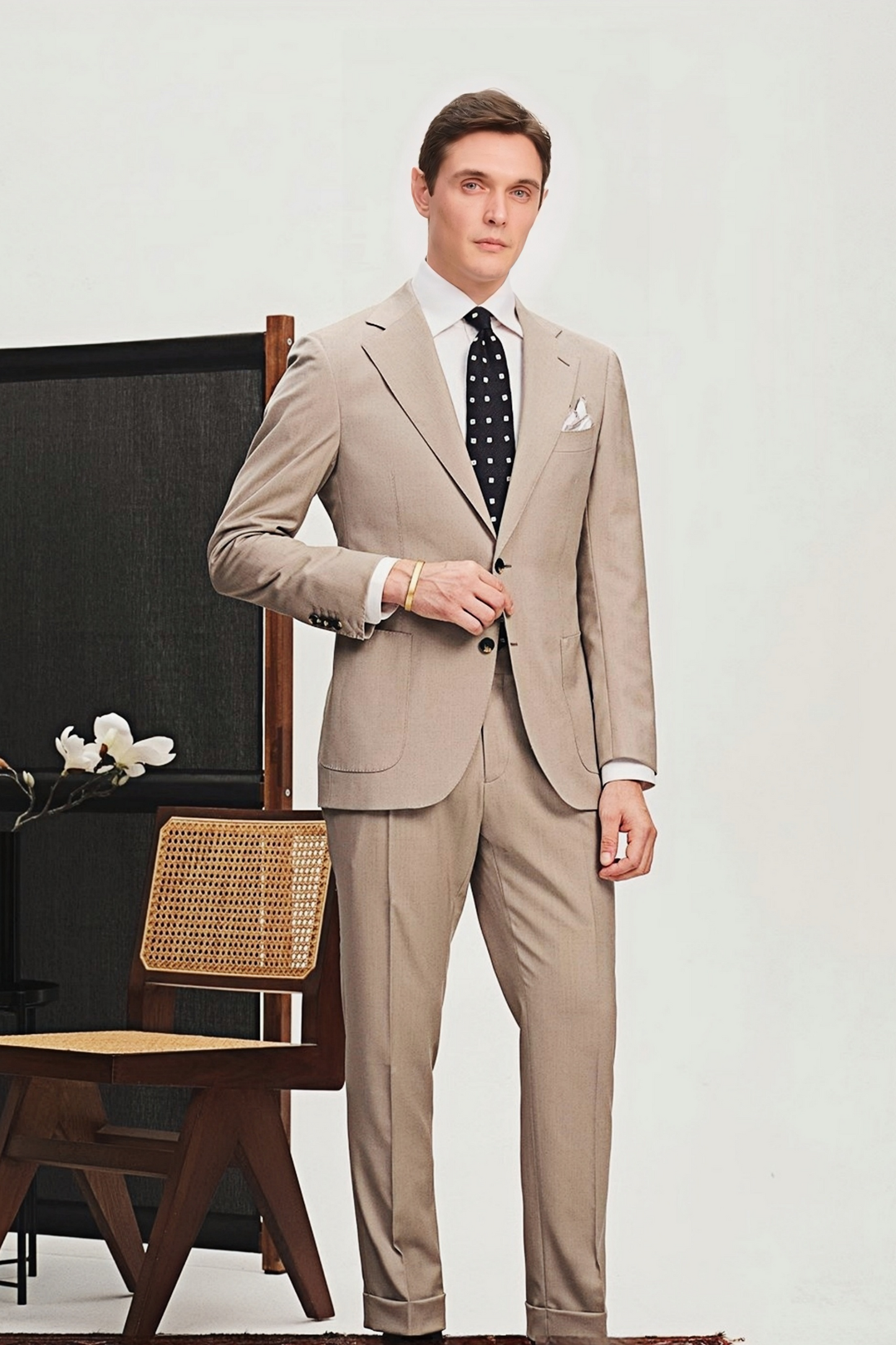 Sebastian beige suit