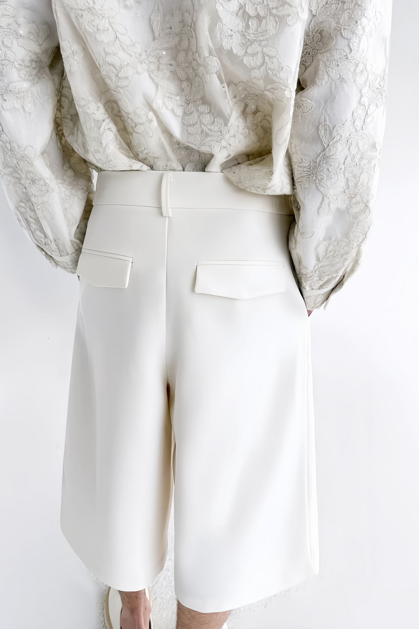 Charly white trousers