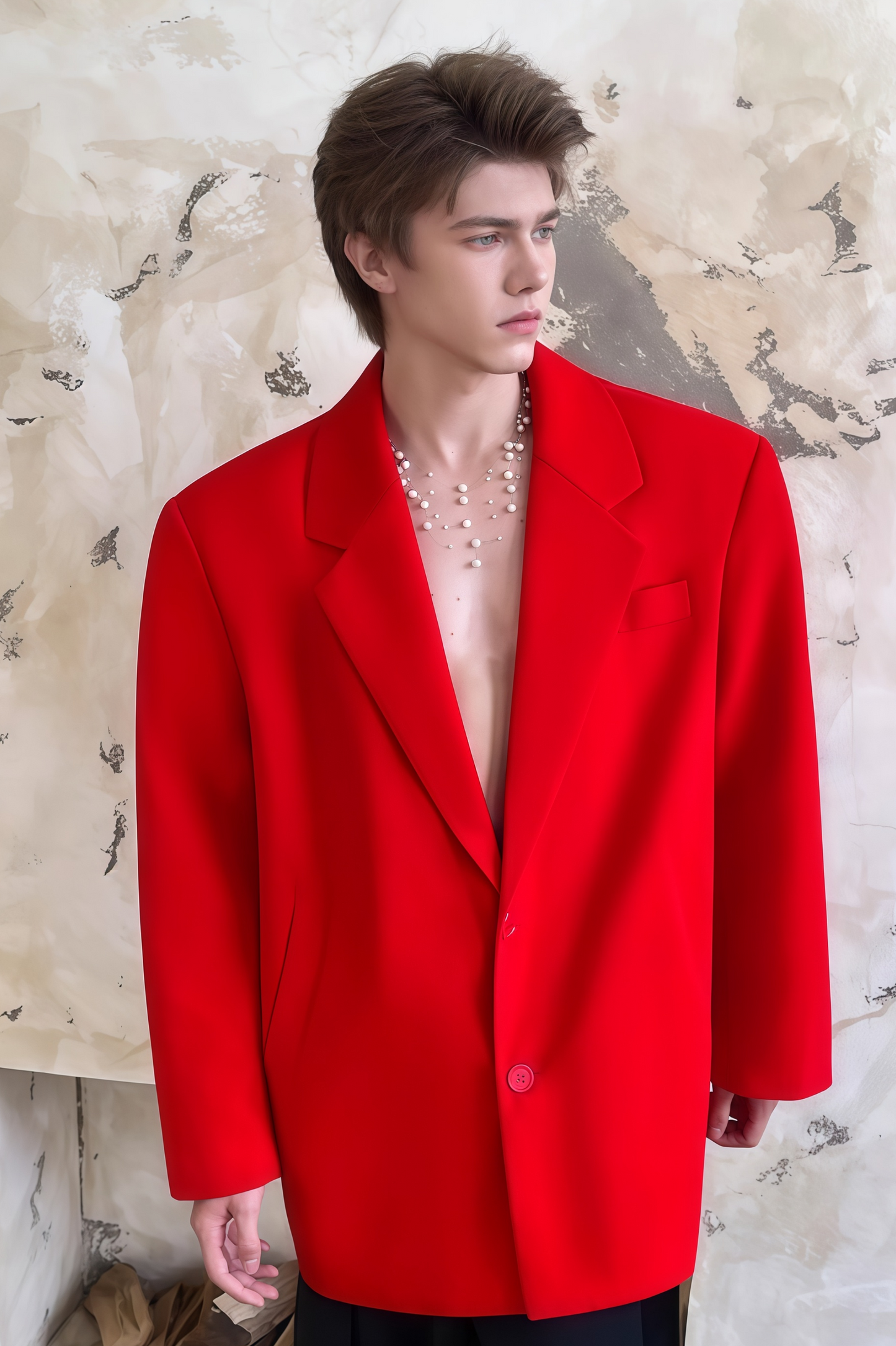 Phoenix red suit jacket