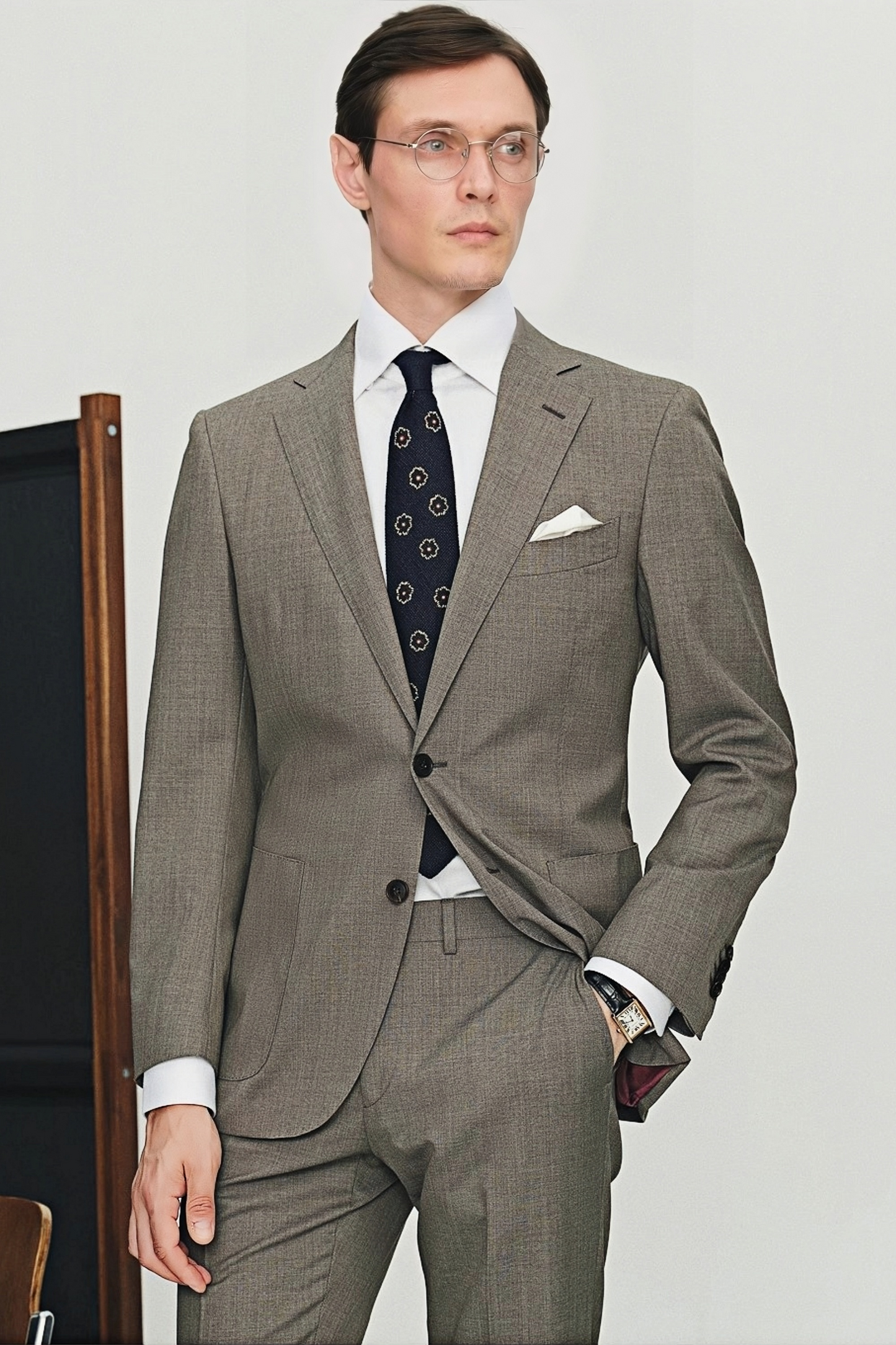 Sebastian brown suit