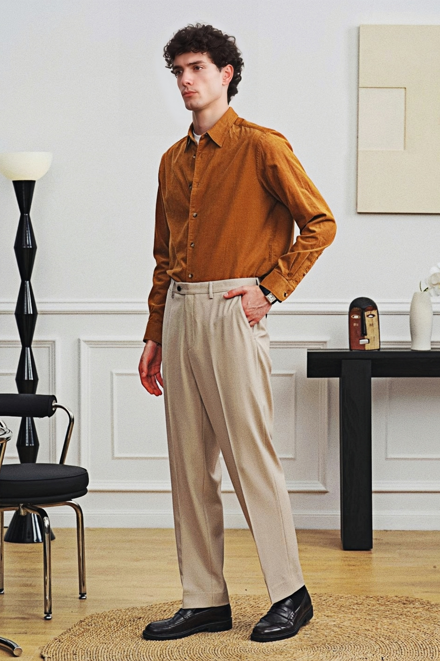Kai beige trousers