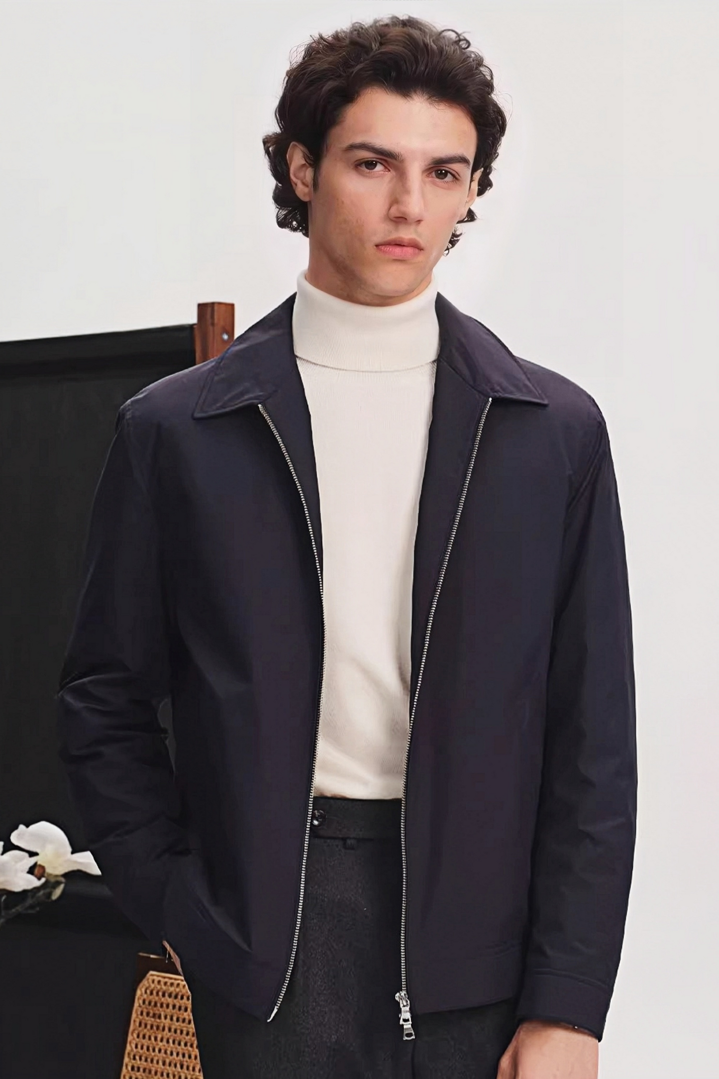 Ryan navy-blue jacket