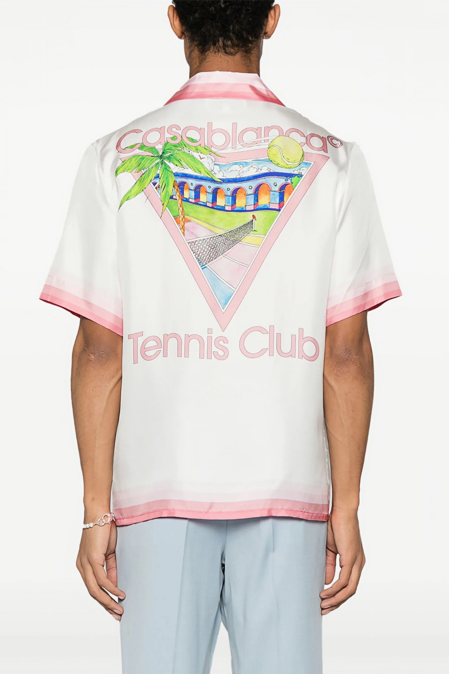 قميص برنارد وايت تينيس كلوب قصير الأكمام