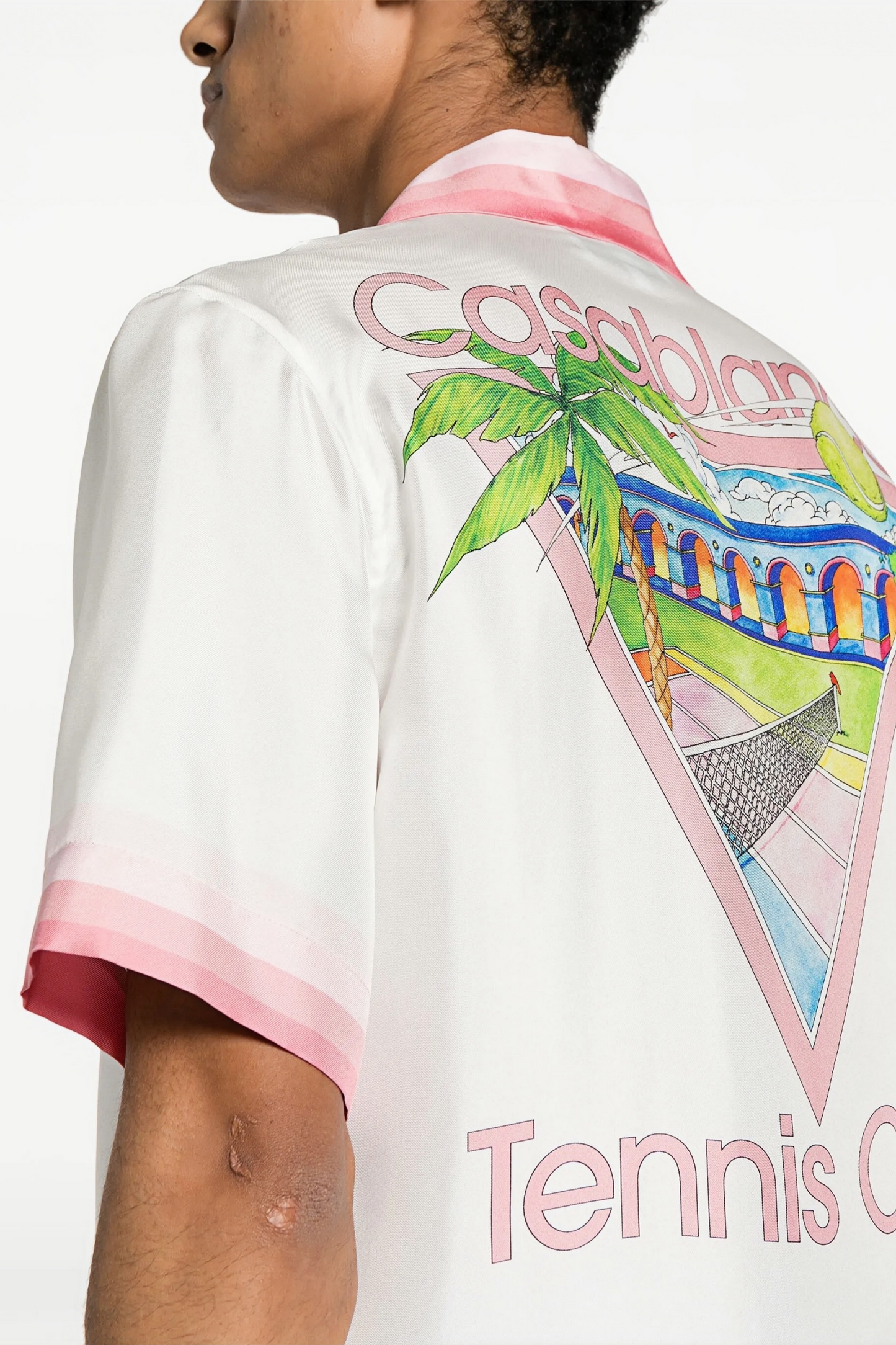 قميص برنارد وايت تينيس كلوب قصير الأكمام