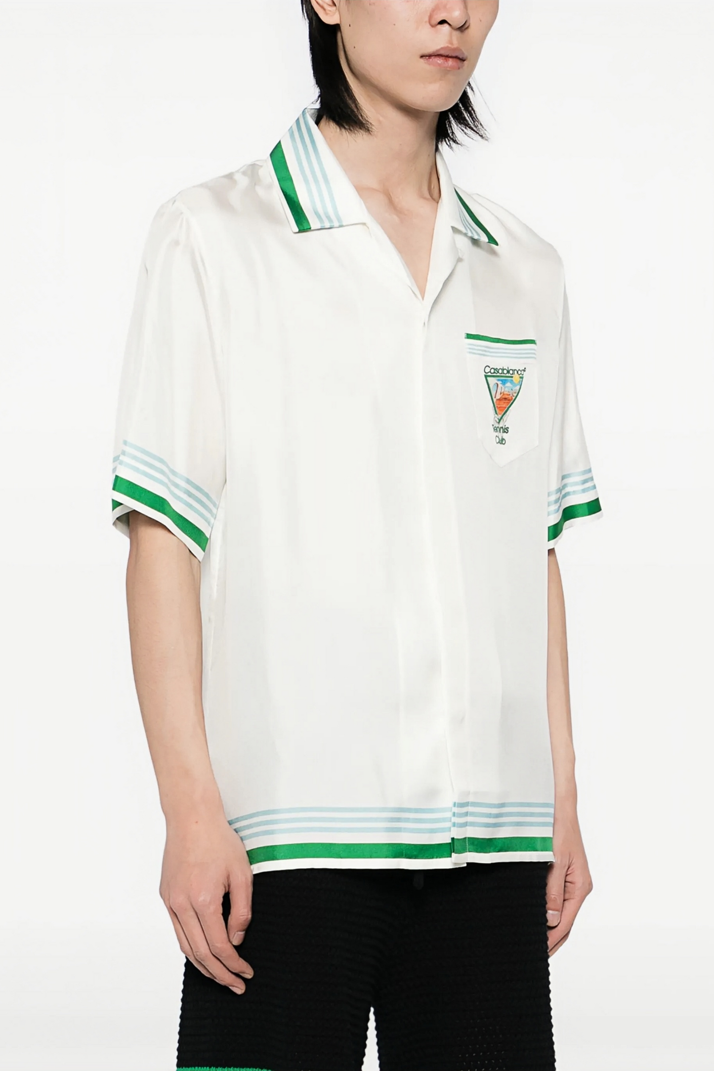 Henry white tennis club short-sleeve shirt