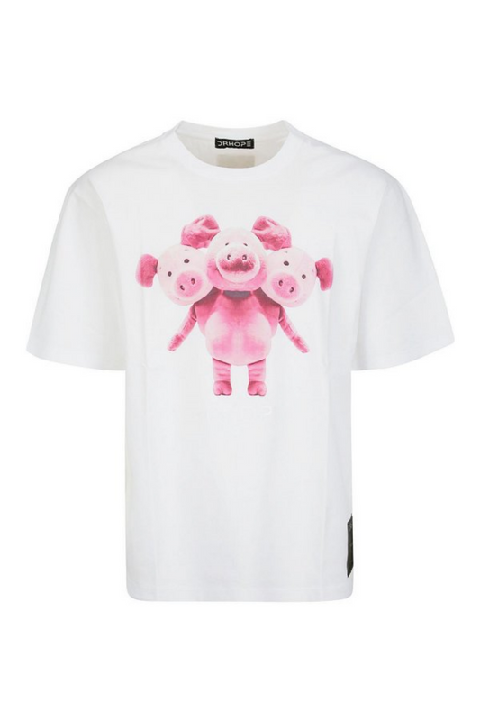 François white pig graphic t-shirt