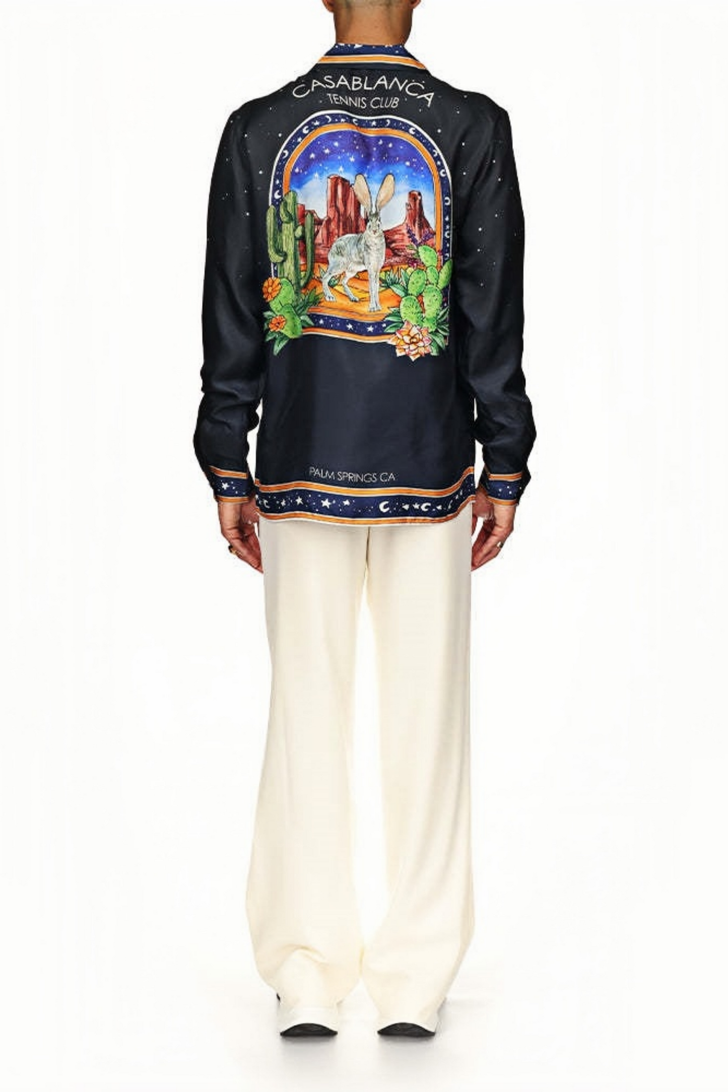 Rémi black desert night long-sleeve shirt