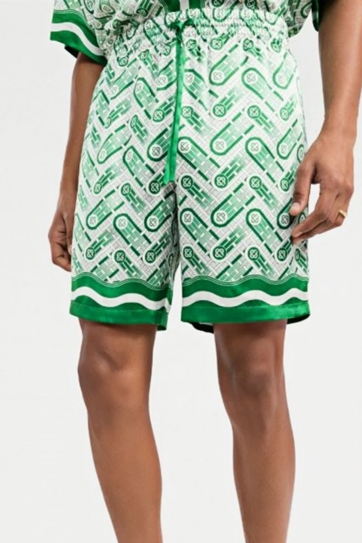 Jamie green graphic short